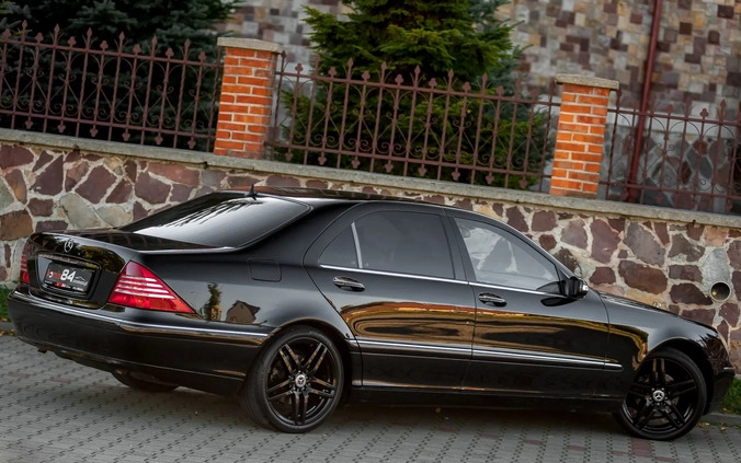 Mercedes-Benz Klasa S cena 37900 przebieg: 210000, rok produkcji 2004 z Kosów Lacki małe 667